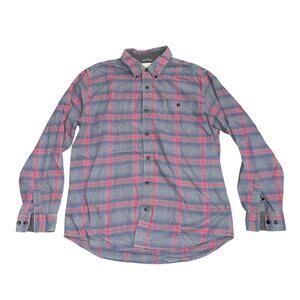 Weatherproof Vintage Flannel Button Down Shirt SIze XL Plaid Casual